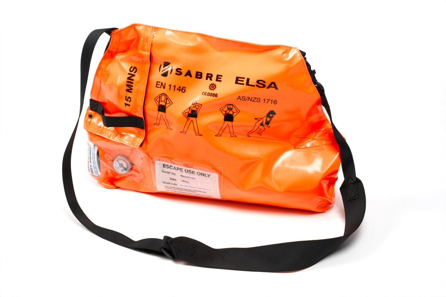 EEBD Elsa avec cylindre en acier et sac antistatique