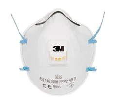 Pack (960 pièces) de masques filtrants FFP2 avec valve coque 8822