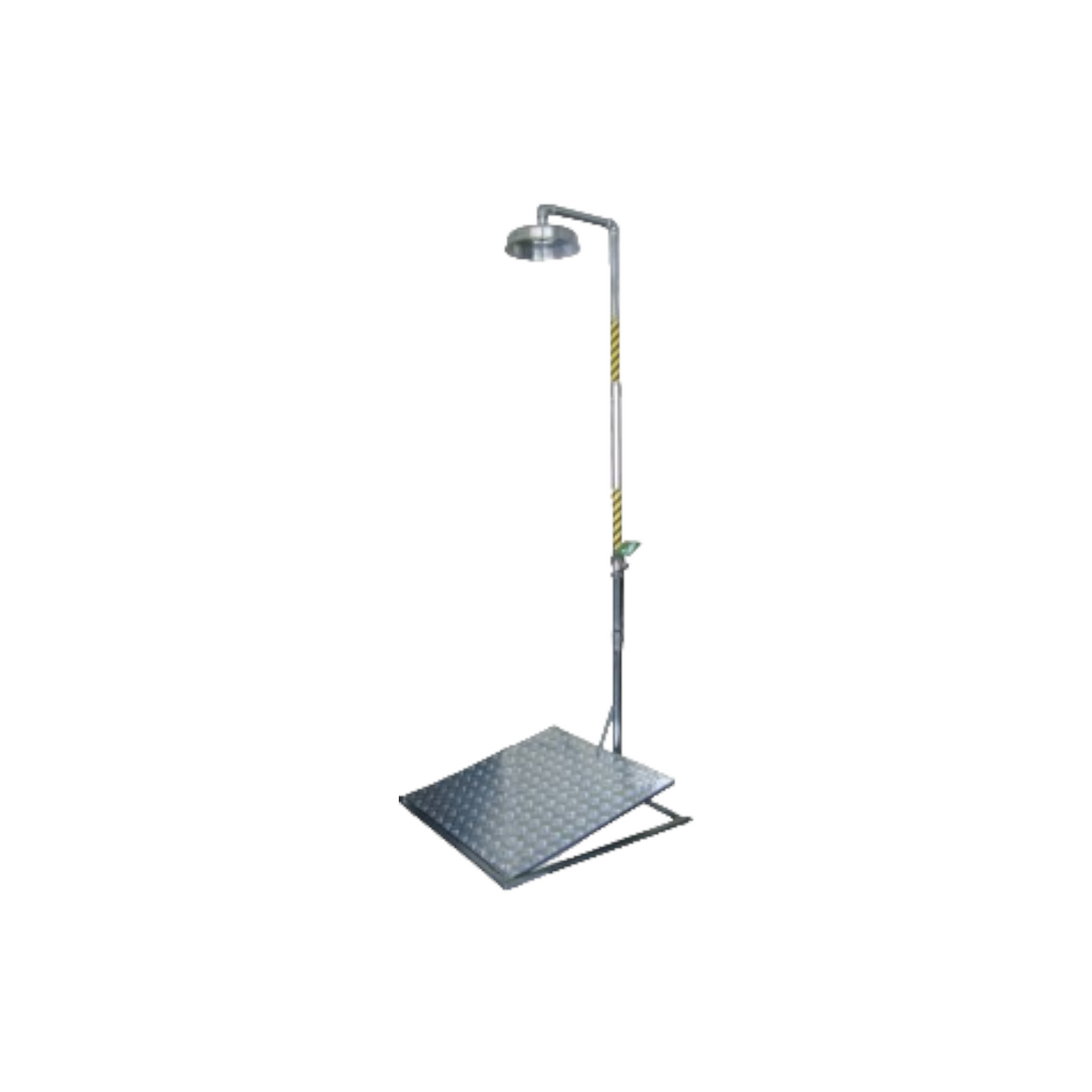 Column emergency shower